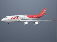   : OASIS Hongkong B747-400 Skin