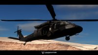 Скриншот к файлу: UH-60 Blackhawk COD4MW Remastered