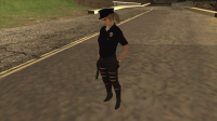 Скриншот к файлу: GTA Online: Female Cop Skin