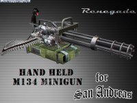   :  M134 Minigun
