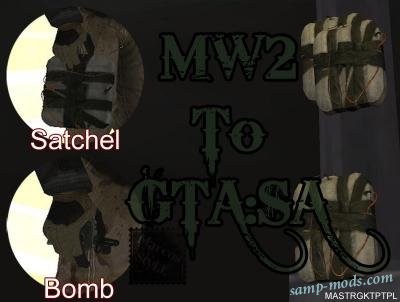 MW2 Satchel and Bomb