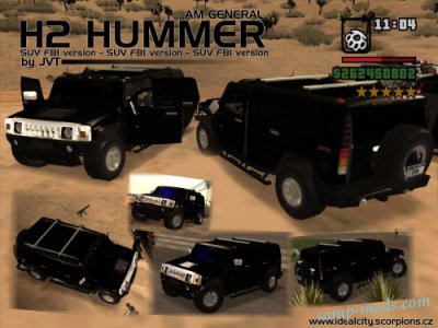 AMG H2 Hummer FBI