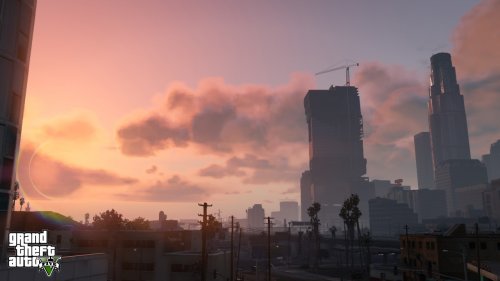 Новые скриншоты из GTA V: Море, небо, закат...
